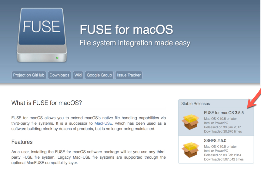 Fuse For Mac